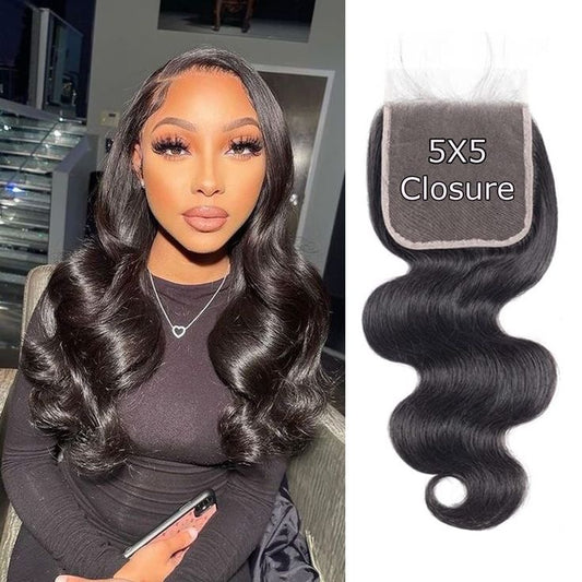 HD 5x5 Virgin Closures - Slayed Wigs