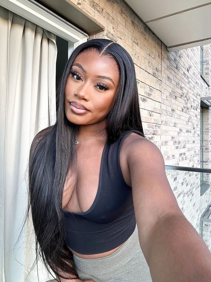 5x5 Straight Ready-to-wear Glueless Wig - Slayed Wigs