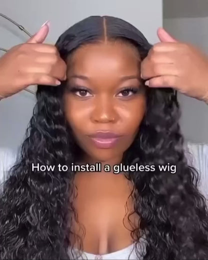 5x5 Deep Wave Ready-to-wear Glueless Wig